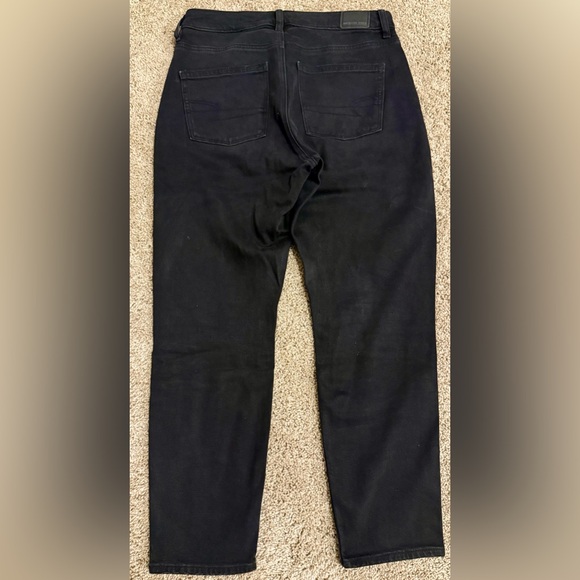 American Eagle | Women’s Black Distressed Skinny Jeans Stretch | Size 6 - Picture 4 of 5